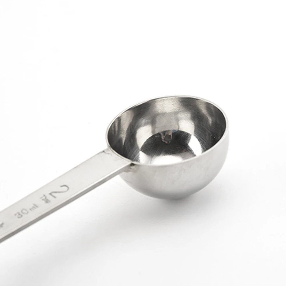 Dual Sided Measuring Spoon Stainless Steel Kitchen Coffee Scoop Sugar Spice Powder for Baking Tea Restaurant Home Use
Dual Sided Measuring Spoon Stainless Steel Kitchen Coffee Scoop Sugar Spice Powder for Baking Tea Restaurant Home Use