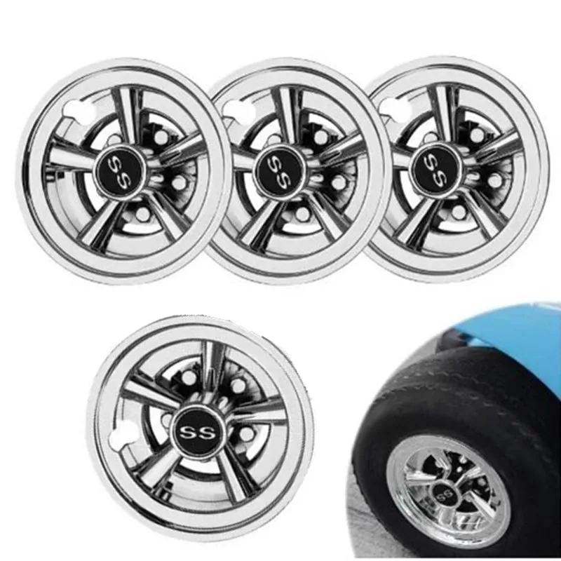 (Set of 4) Silver or black 8 Inch Golf Cart Wheel Covers Hub Caps for EZGO Club Car
(Set of 4) Silver or black 8 Inch Golf Cart Wheel Covers Hub Caps for EZGO Club Car
