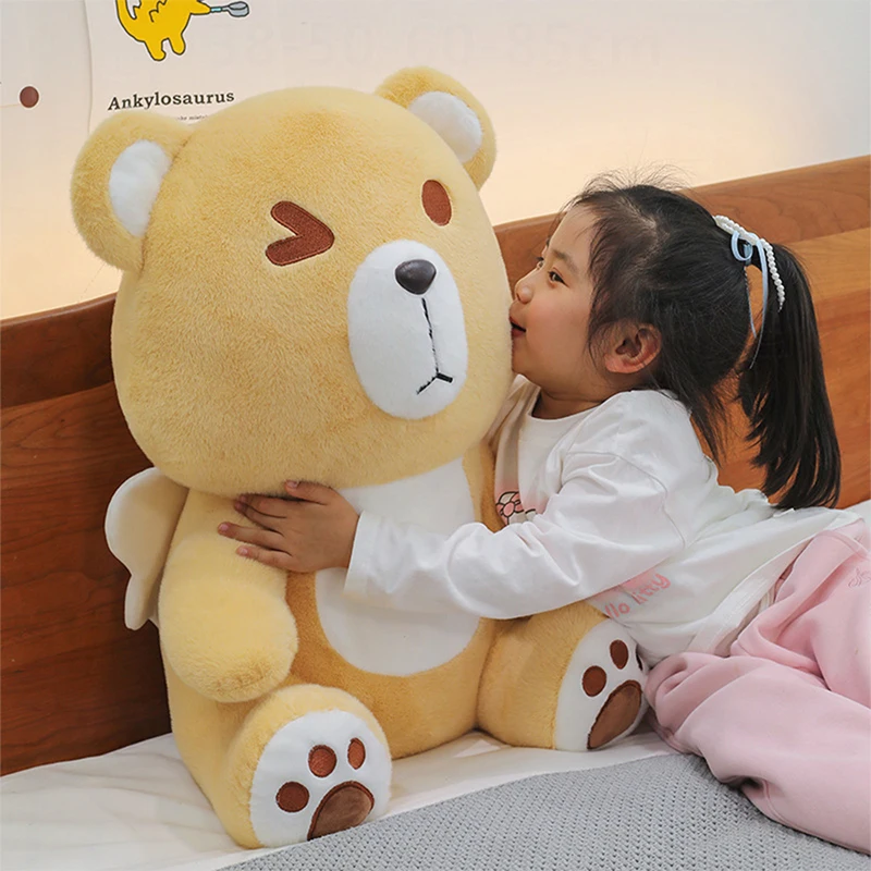 Kawaii Angel Bear Plush Toy Stuffed Doll for Kids Cuddly Sleep Pillow Baby Gift Birthday Xmas Present Cute Soft Teddy Bear
Kawaii Angel Bear Plush Toy Stuffed Doll for Kids Cuddly Sleep Pillow Baby Gift Birthday Xmas Present Cute Soft Teddy Bear