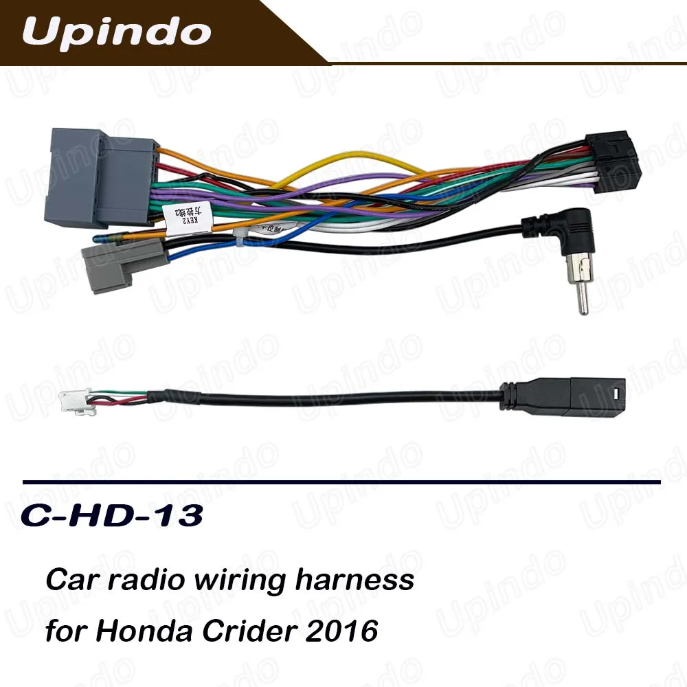 Car Accessories Radio Power Cable Adapter Connector for Honda Crider 2016 Stereo Android Head Unit Wiring Harness
Car Accessories Radio Power Cable Adapter Connector for Honda Crider 2016 Stereo Android Head Unit Wiring Harness