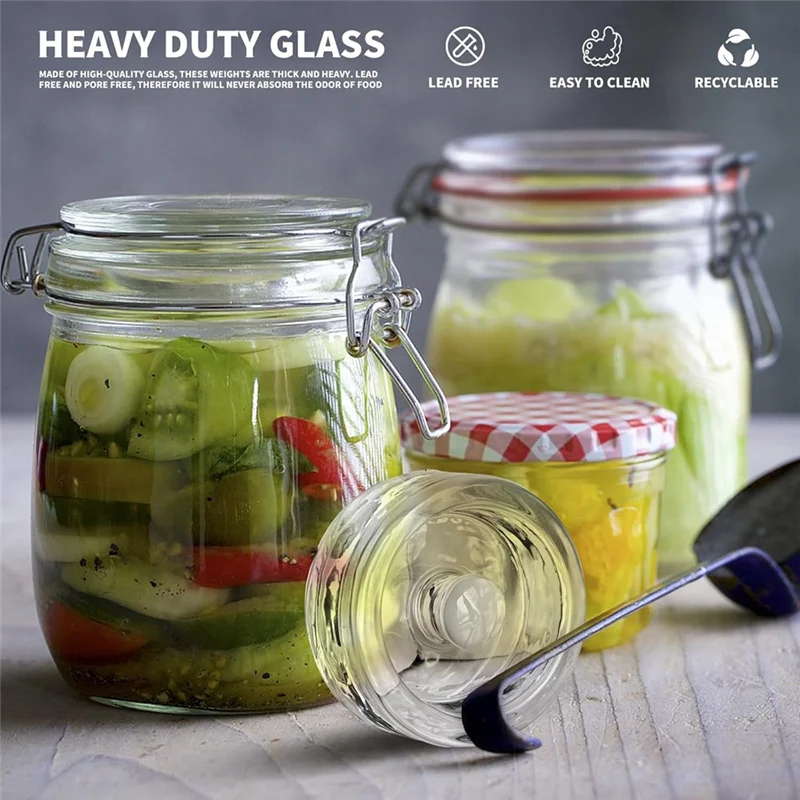 B97A-2PCS Fermentation Weights With Grip Handle For Wide Mouth Jar And Canning Fermenting Pickling Canning Fermenting
B97A-2PCS Fermentation Weights With Grip Handle For Wide Mouth Jar And Canning Fermenting Pickling Canning Fermenting