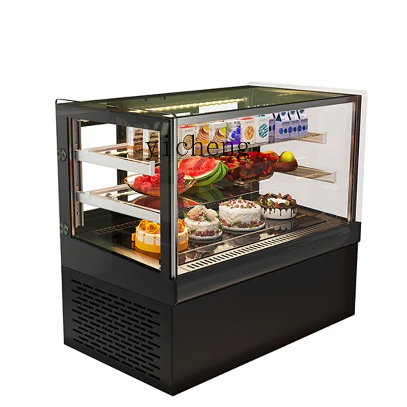 Tqh Cake Small Dessert Display Cabinet Desktop Fruit Fresh Cabinet Bar Commercial Western Point Refrigerated Cabinet 
Tqh Cake Small Dessert Display Cabinet Desktop Fruit Fresh Cabinet Bar Commercial Western Point Refrigerated Cabinet