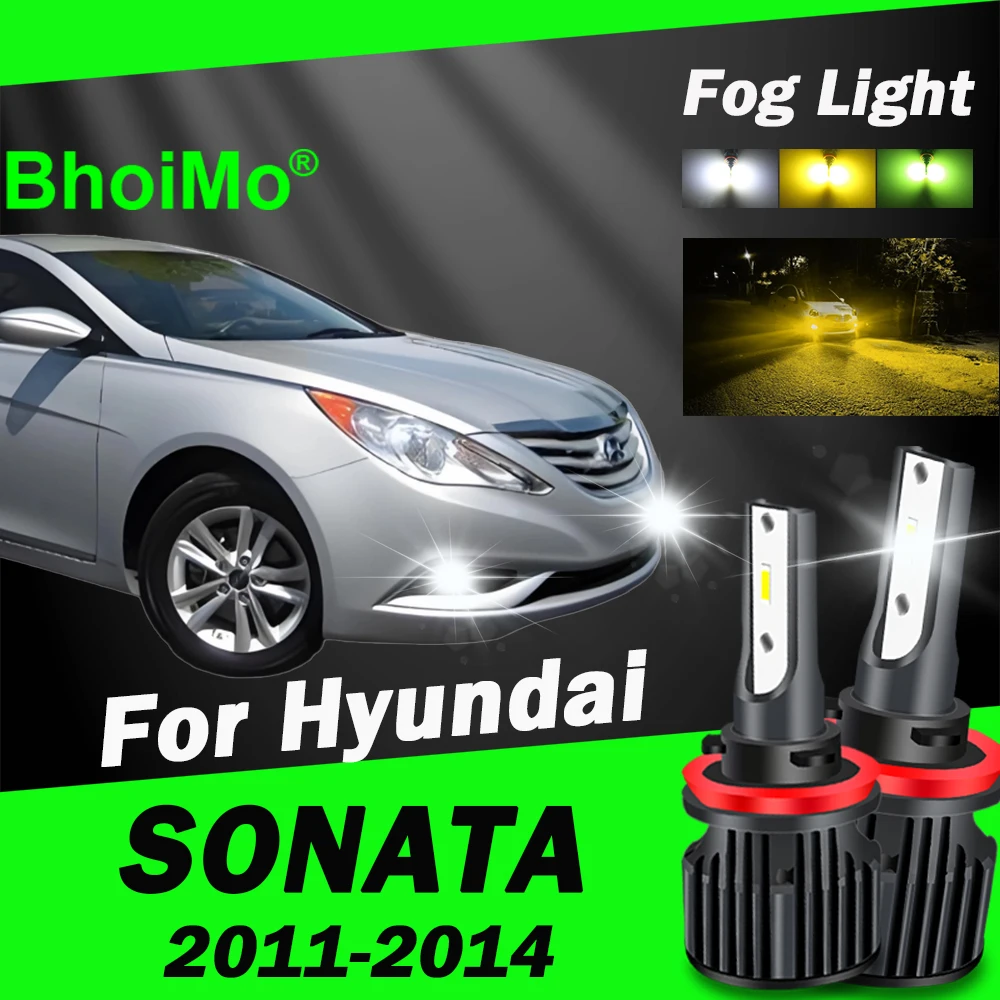 BhoiMo For Hyundai SONATA 2011 - 2014 Front Fog Light Lamp Led Bulb 2012 2013
BhoiMo For Hyundai SONATA 2011 - 2014 Front Fog Light Lamp Led Bulb 2012 2013