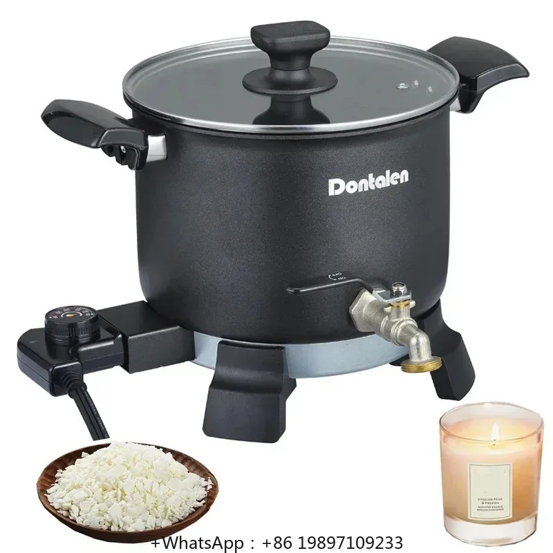 Dontalen 5L Non-Stick Candle Melting Pot Electric Candle Machine Wax Melter For Candle Making
Dontalen 5L Non-Stick Candle Melting Pot Electric Candle Machine Wax Melter For Candle Making