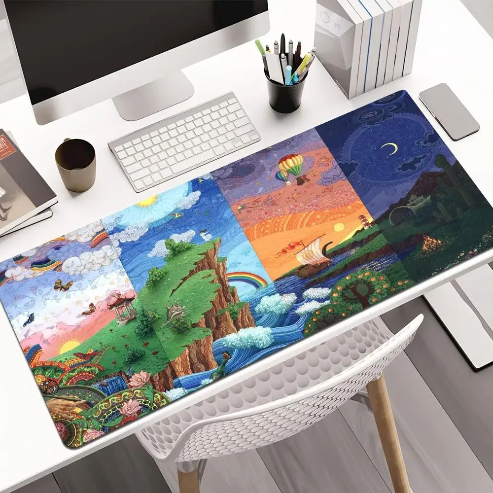 Креативный дизайн иллюстрации Time, коврик для мыши, резиновый противоскользящий настольный коврик, аксессуары для геймерских ПК, игровой коврик, клавиатура, расширяющийся коврик для мыши
Креативный дизайн иллюстрации Time, коврик для мыши, резиновый противоскользящий настольный коврик, аксессуары для геймерских ПК, игровой коврик, клавиатура, расширяющийся коврик для мыши