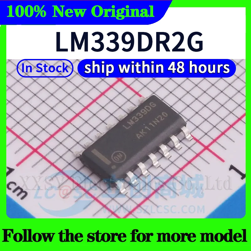 (10pcs) LM339DG LM339DR2G In stock 48 hours ship
(10pcs) LM339DG LM339DR2G In stock 48 hours ship