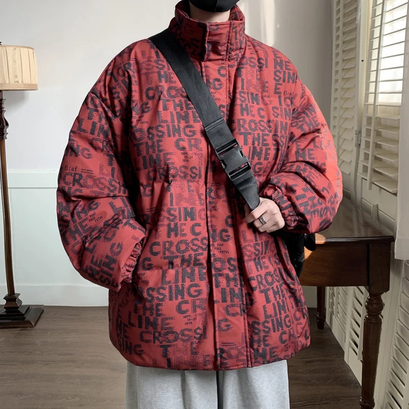 OverSize Cotton Jaet for Men Thi Warm Downl Coat American Trendy Brand Youth Casual Wear Winter Outerwear
OverSize Cotton Jaet for Men Thi Warm Downl Coat American Trendy Brand Youth Casual Wear Winter Outerwear