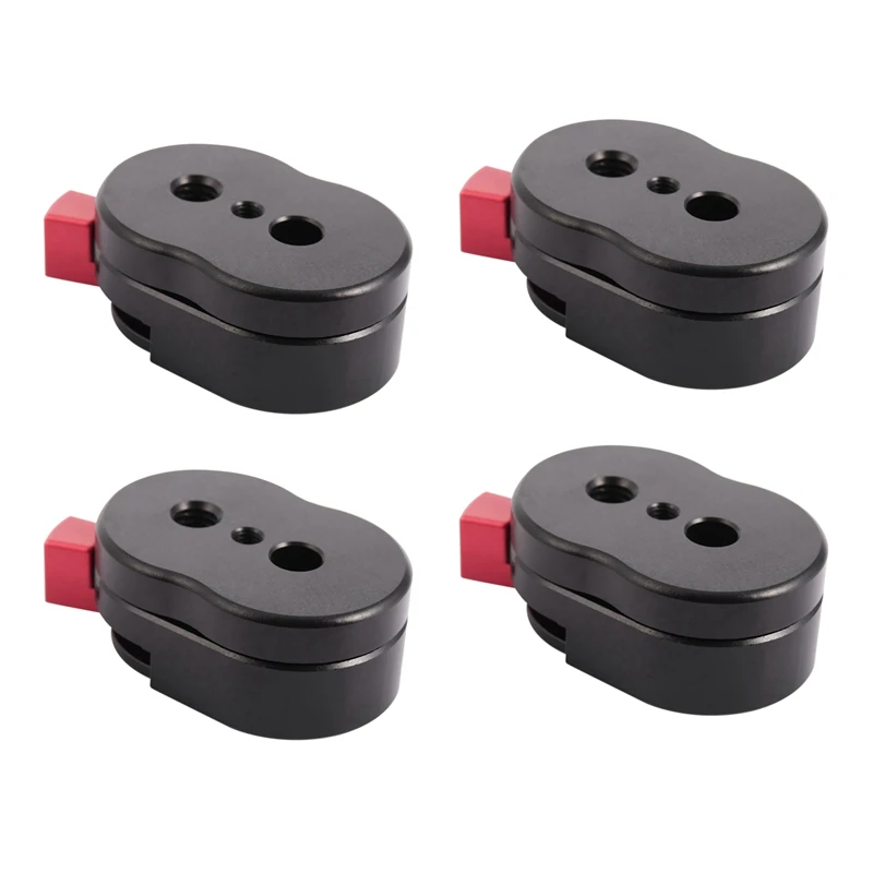 4X Field Monitor Quick Release Plate For LCD Monitor Magic Arm LED Light Camera Camcorder Rig With 1/4-Inch Screw Hole
4X Field Monitor Quick Release Plate For LCD Monitor Magic Arm LED Light Camera Camcorder Rig With 1/4-Inch Screw Hole