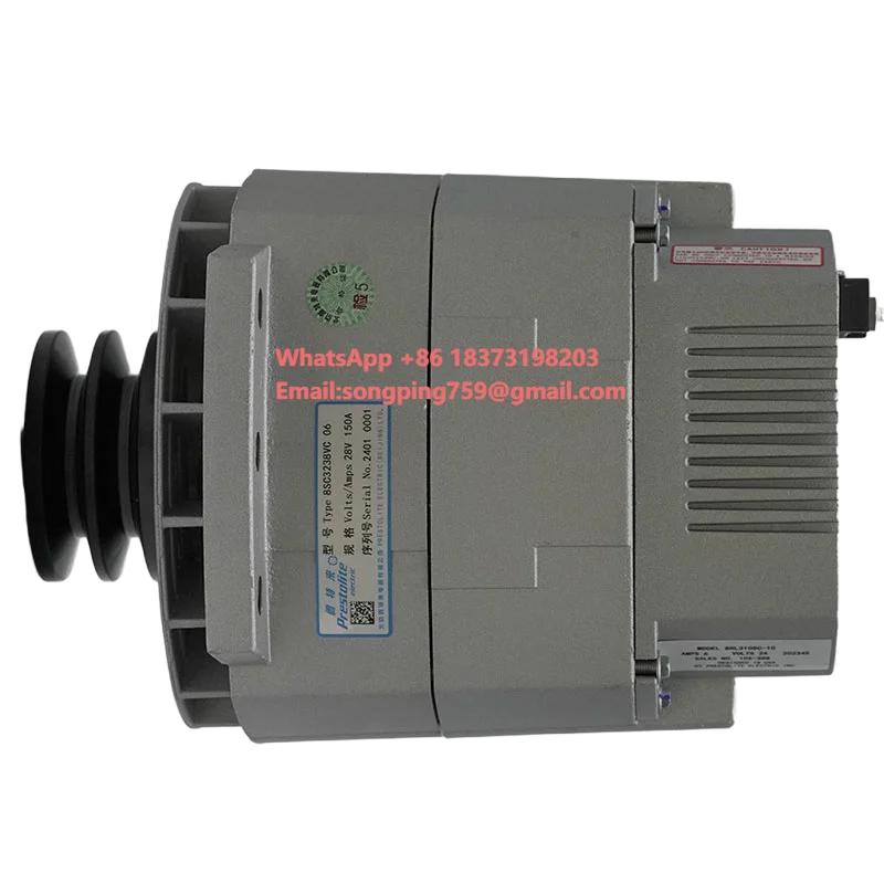 High Quality Prestolite Durable 8SC3238VC 28V 150A Electric Generator New Condition Automobile Alternator Bus Accessories
High Quality Prestolite Durable 8SC3238VC 28V 150A Electric Generator New Condition Automobile Alternator Bus Accessories