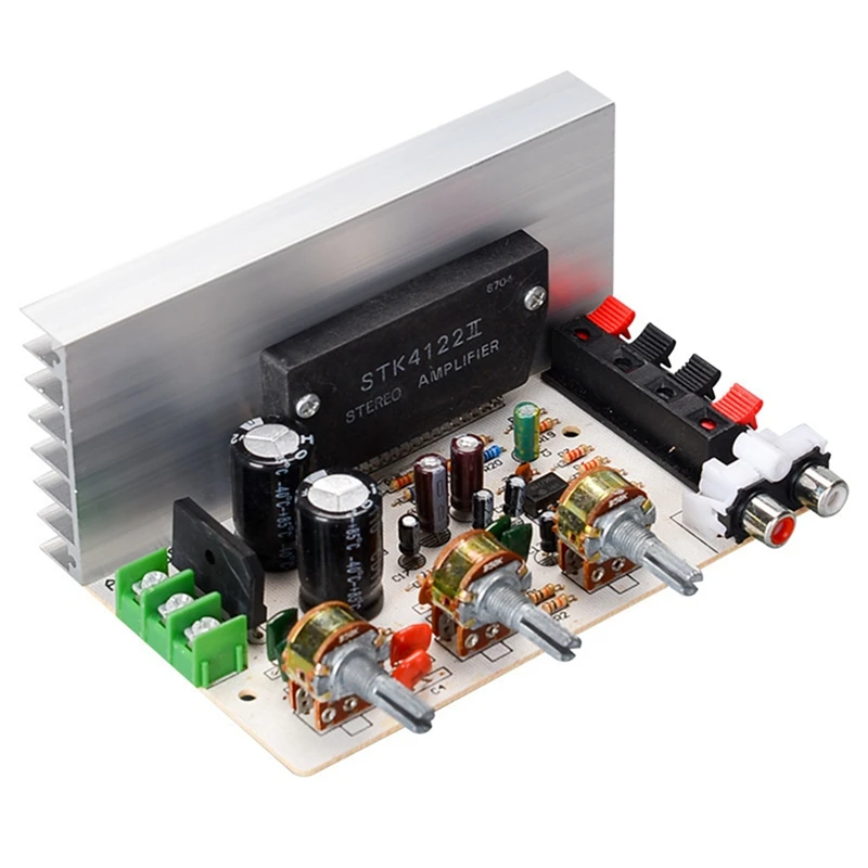 50W+50W Dual AC15-18V Stereo Audio Power Amplifier Board STK Thick Film Series Amplifier For DIY Speaker 1 Piece
50W+50W Dual AC15-18V Stereo Audio Power Amplifier Board STK Thick Film Series Amplifier For DIY Speaker 1 Piece