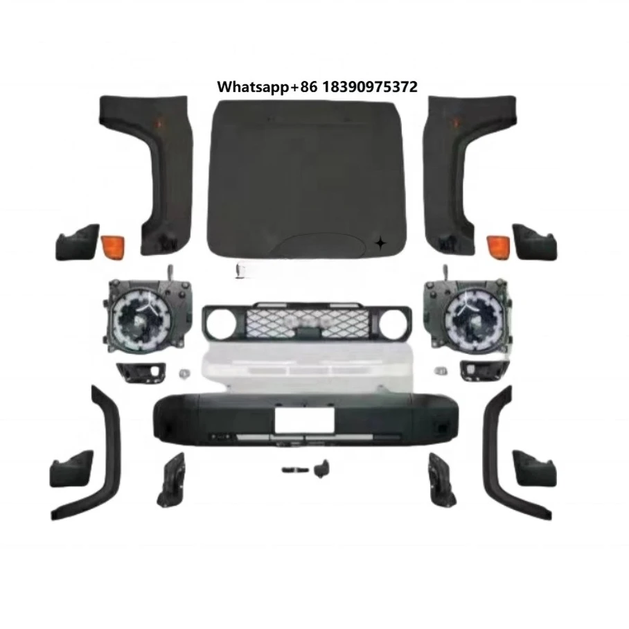 ZIMIN FJ79 76 70 for Land Cruiser LC70/LC76/LC79 Facelift 2022 Body Kit Unpainted ABS Aluminum Easy Installation ISO9001
ZIMIN FJ79 76 70 for Land Cruiser LC70/LC76/LC79 Facelift 2022 Body Kit Unpainted ABS Aluminum Easy Installation ISO9001