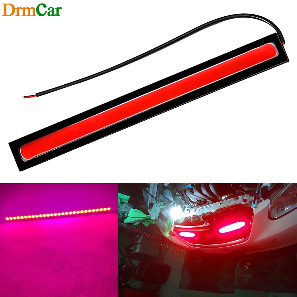 1/2pcs 17CM LED COB Bulb 12V 6000K DRL Car Styling Strip Waterproof Auto Fog Light Driving Daytime Running lamp ultra bright Red
1/2pcs 17CM LED COB Bulb 12V 6000K DRL Car Styling Strip Waterproof Auto Fog Light Driving Daytime Running lamp ultra bright Red