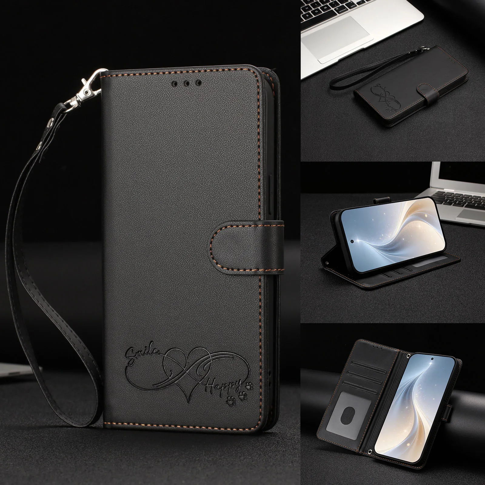 Smile Happy Leather Flip Case For Motorola Moto G87 G77 G67 G57 G47 G37 G17 G86 G66Y G56 G06 Crossbody 3 Cards Slot Wallet Cover
Smile Happy Leather Flip Case For Motorola Moto G87 G77 G67 G57 G47 G37 G17 G86 G66Y G56 G06 Crossbody 3 Cards Slot Wallet Cover