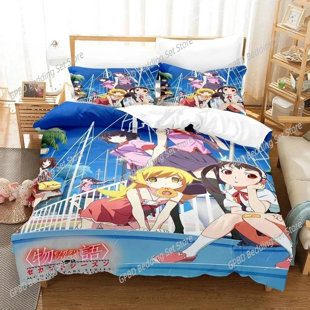 Anime Monogatari Series 3D NEW Duvet Cover Pillowcase Bedding Set Adult Boy Girl Bedroom Decoration Children Single Double Large
Anime Monogatari Series 3D NEW Duvet Cover Pillowcase Bedding Set Adult Boy Girl Bedroom Decoration Children Single Double Large