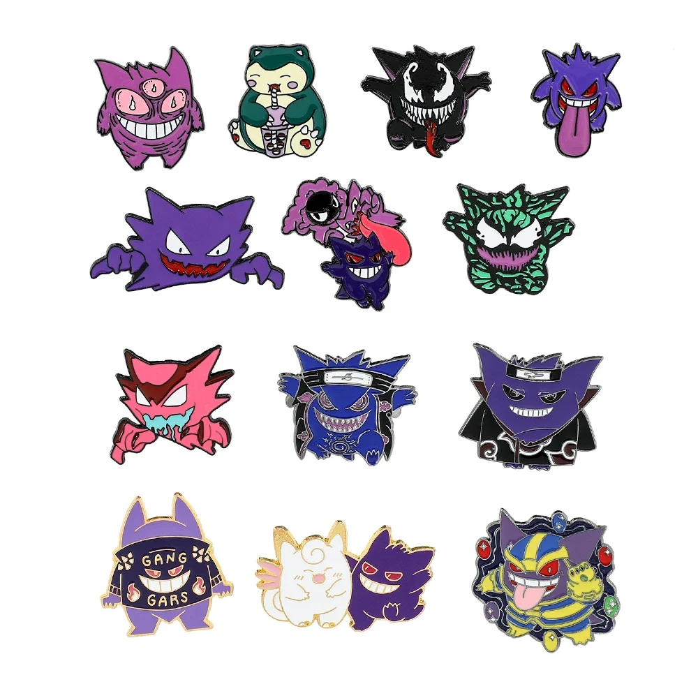 4/5 Pcs Halloween Gengar Brooch Snorlax Fashionable Haunter Collar Pin Metal Badge Backpack Clothing Jewelry Accessories Gift
4/5 Pcs Halloween Gengar Brooch Snorlax Fashionable Haunter Collar Pin Metal Badge Backpack Clothing Jewelry Accessories Gift