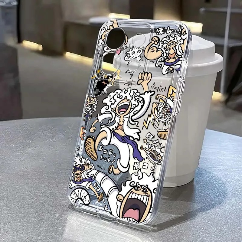 One Piece Art Cartoon Pattern For Xiaomi Redmi Note 15 14 13 12 11E 9 9T 8 8T Pro Plus Turbo 5G Fashion TPU Transparent Case
One Piece Art Cartoon Pattern For Xiaomi Redmi Note 15 14 13 12 11E 9 9T 8 8T Pro Plus Turbo 5G Fashion TPU Transparent Case