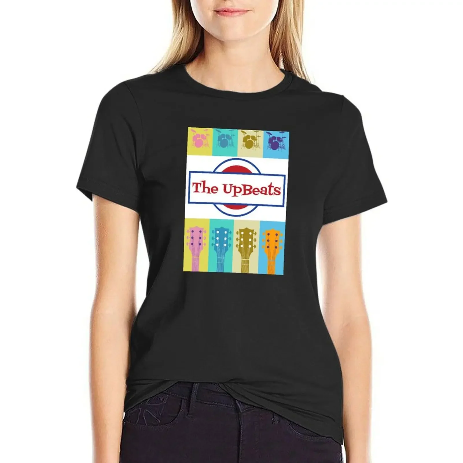 The UpBeats a go go... T-Shirt quick-drying Blouse funnys animal print shirt for girls t-shirts for Women loose fit
The UpBeats a go go... T-Shirt quick-drying Blouse funnys animal print shirt for girls t-shirts for Women loose fit
