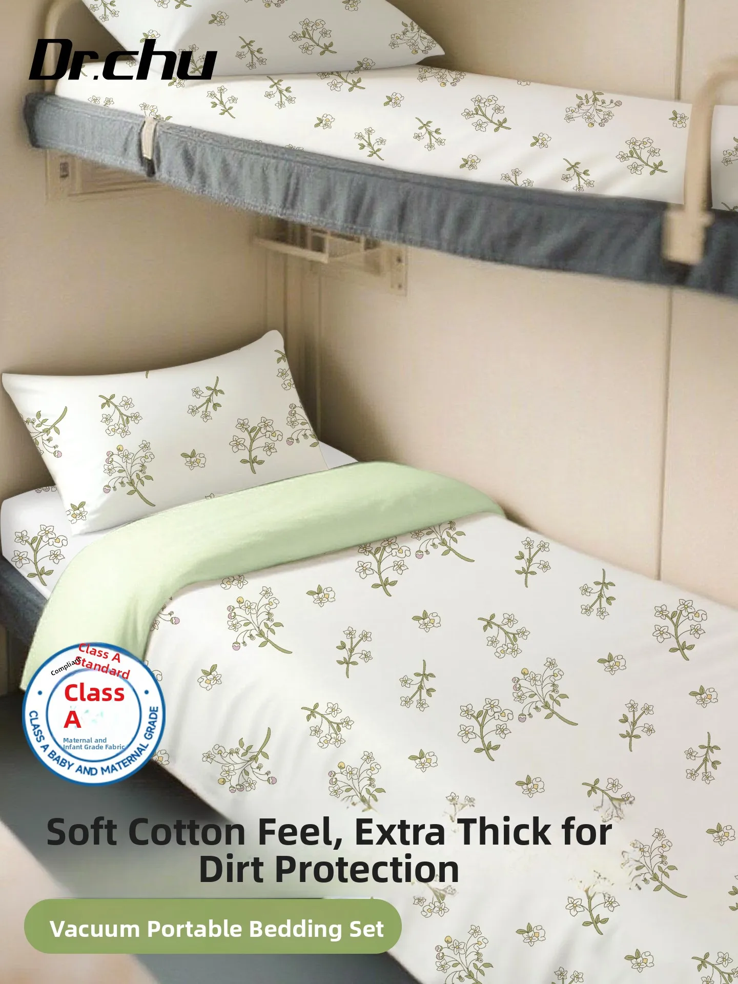 Class a Train Sleeper Disposable Three-Piece Set Single Bed Sheet Cover Pillowcase Quilt Cover Soft Sleep Hard Sleep Travel
Class a Train Sleeper Disposable Three-Piece Set Single Bed Sheet Cover Pillowcase Quilt Cover Soft Sleep Hard Sleep Travel