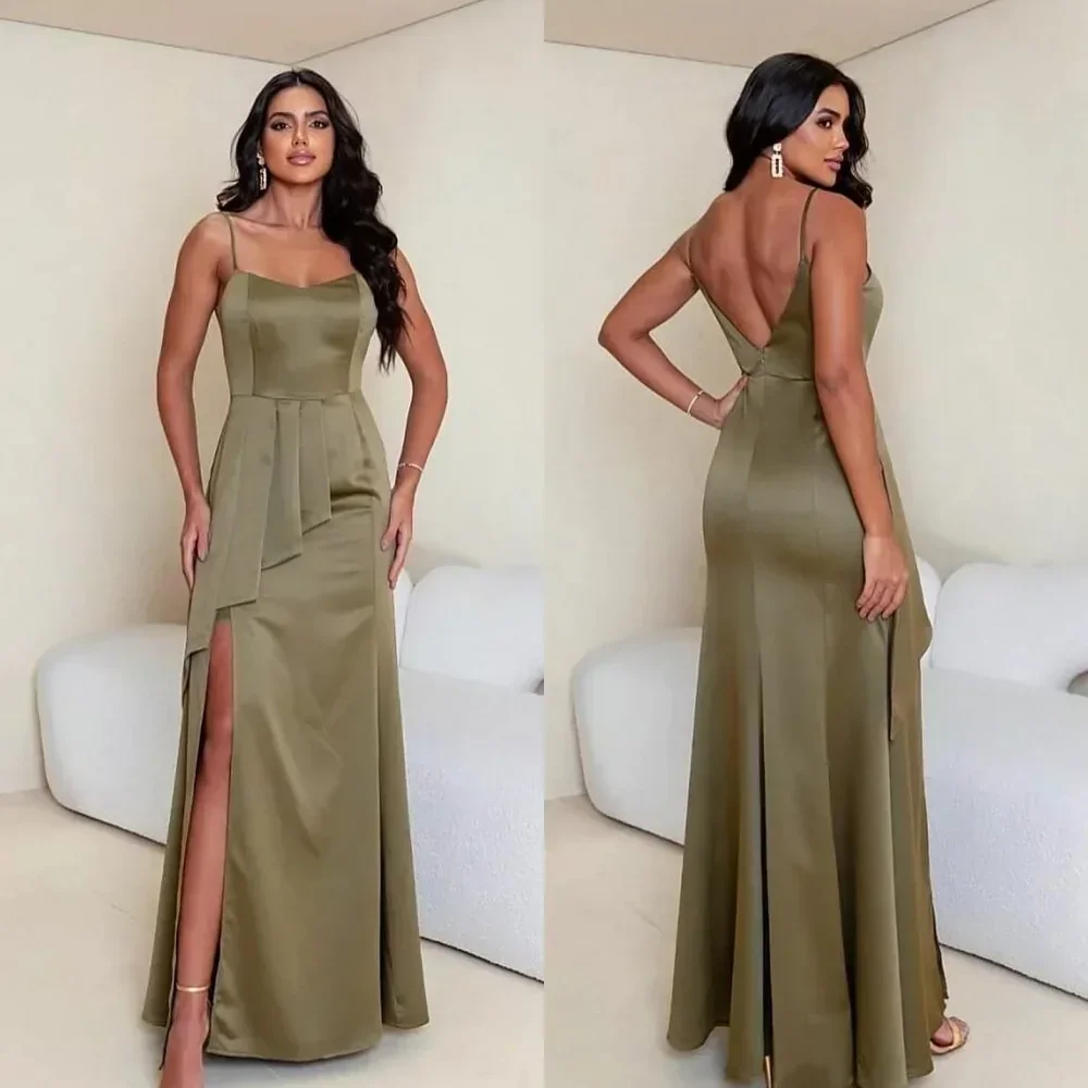 Formal Jersey A-line Spaghetti Strap Midi Dresses Evening Dresses Classic Exquisite Modern Style Pastrol Unisex Chinese Style
Formal Jersey A-line Spaghetti Strap Midi Dresses Evening Dresses Classic Exquisite Modern Style Pastrol Unisex Chinese Style