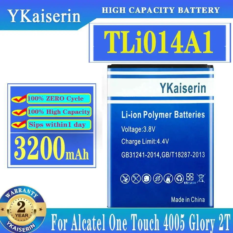Аккумулятор TLi014A1 CAB31P0000C1 CAB31P0000C2 для Alcatel One Touch 4005 Glory 2T Inspire 2 M'POP 5020D 5020 OT 4012 4012A 4012X
Аккумулятор TLi014A1 CAB31P0000C1 CAB31P0000C2 для Alcatel One Touch 4005 Glory 2T Inspire 2 M'POP 5020D 5020 OT 4012 4012A 4012X