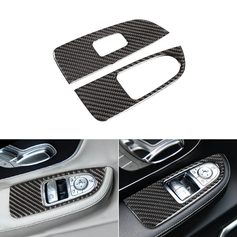 For Mercedes Benz V Class V250 V260 2015 2016 2017 2018 2019 2020 Car Carbon Fiber Window Lift Panel Switch Button Cover Trim
For Mercedes Benz V Class V250 V260 2015 2016 2017 2018 2019 2020 Car Carbon Fiber Window Lift Panel Switch Button Cover Trim