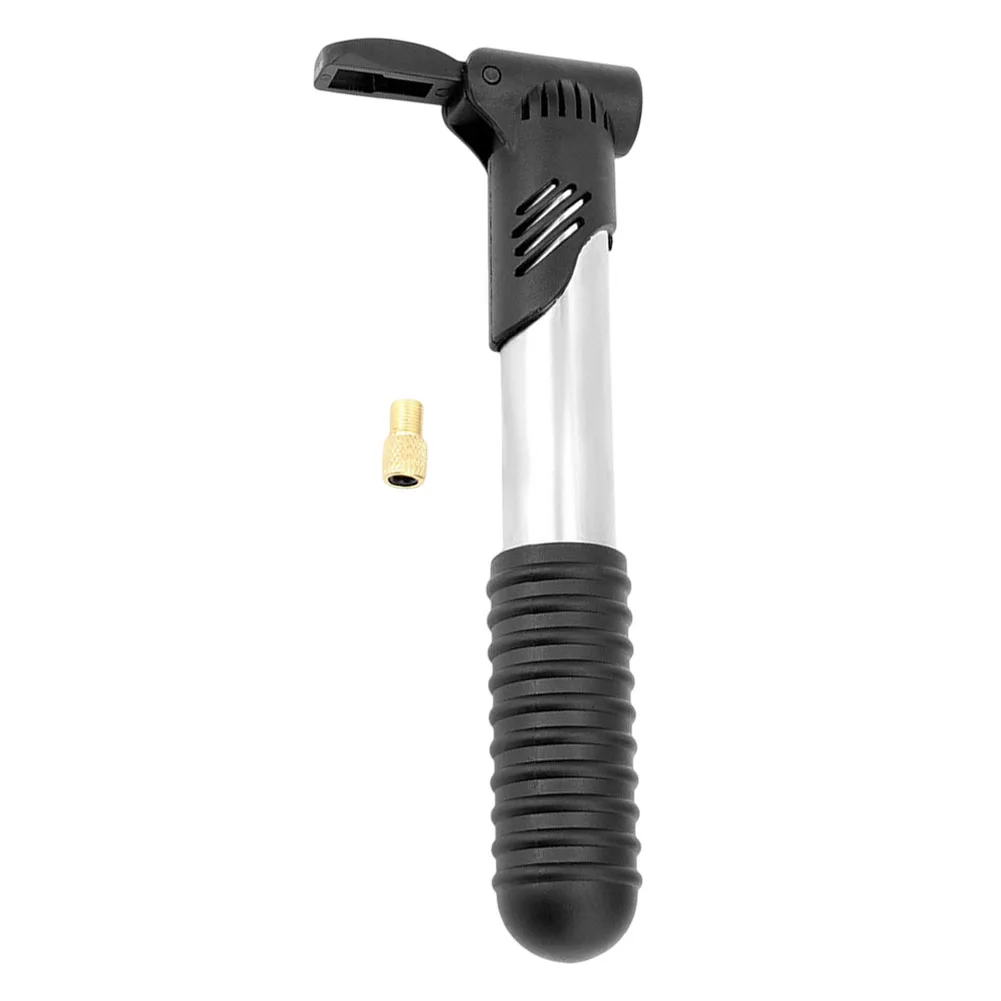 For Basketballs For Motorcycle Tires Manual Pump Portable Air Pump Outdoor Activities Silver And Black ABS Construction
For Basketballs For Motorcycle Tires Manual Pump Portable Air Pump Outdoor Activities Silver And Black ABS Construction