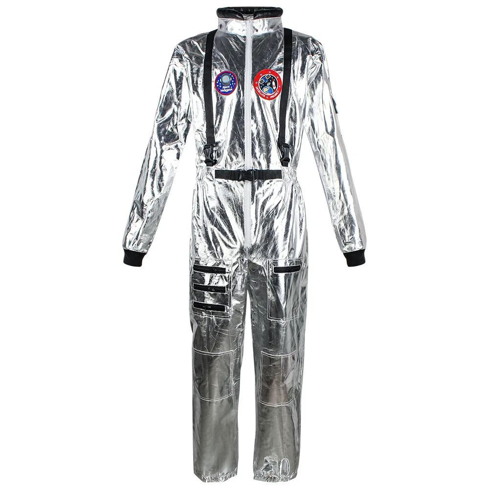 Astronaut Cosplay Costumes Adult Silver Spaceman Costume men Women Space Suit Party Dress up Costume Astronaut Suit
Astronaut Cosplay Costumes Adult Silver Spaceman Costume men Women Space Suit Party Dress up Costume Astronaut Suit
