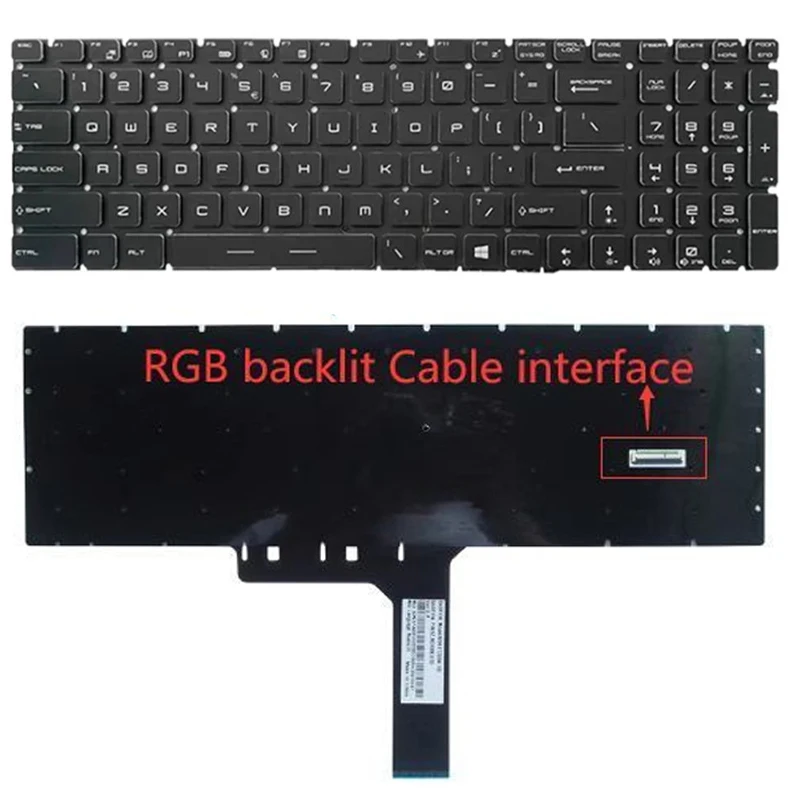 Подсветка XIN-Russian-US RGB Клавиатура для ноутбука MSI GE63 GE65 GL65 GP65 GE73 GS75 GL75 MS-17E5 GP75 GE75 MS-17E1
Подсветка XIN-Russian-US RGB Клавиатура для ноутбука MSI GE63 GE65 GL65 GP65 GE73 GS75 GL75 MS-17E5 GP75 GE75 MS-17E1
