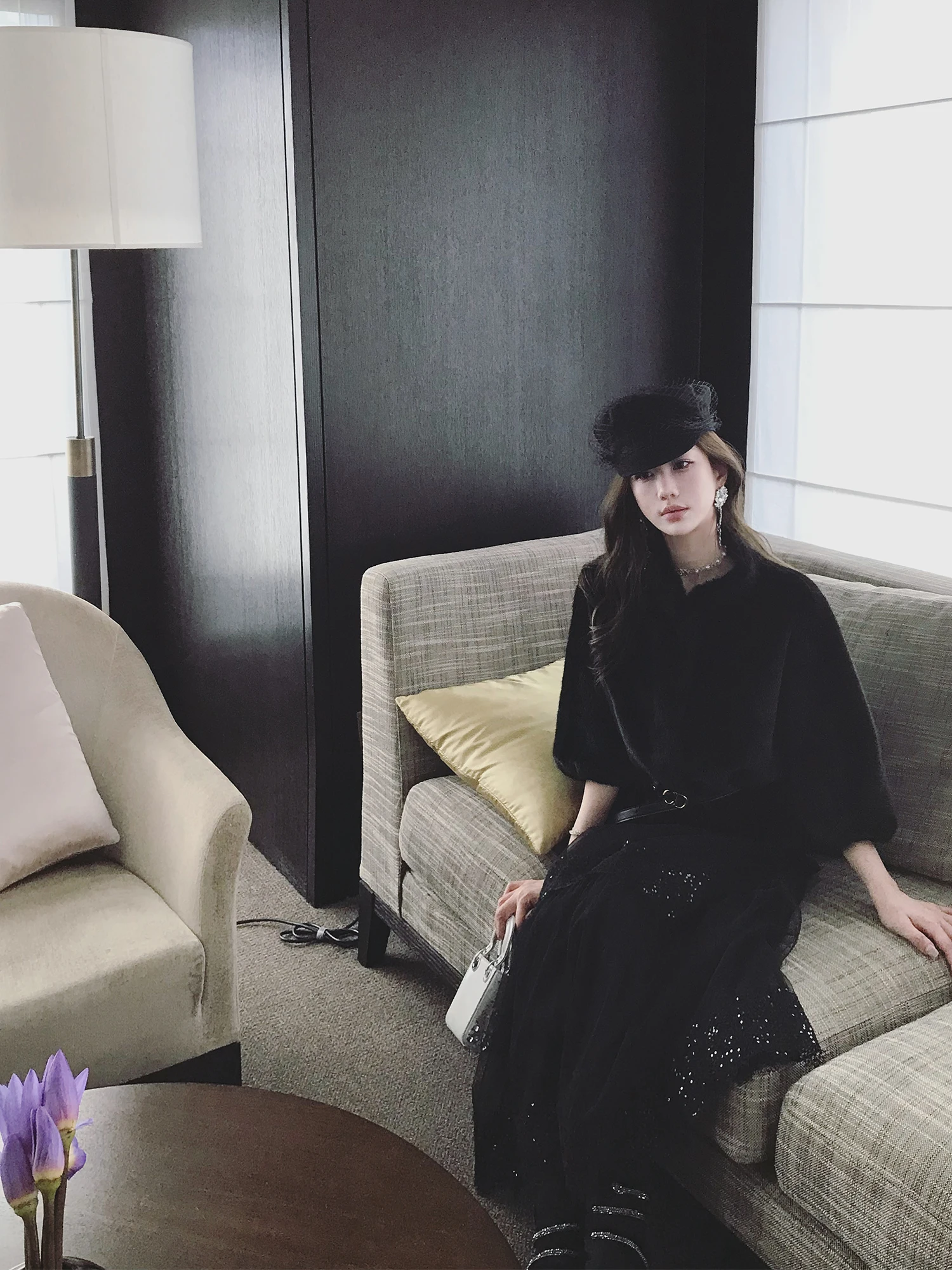 Eco-Friendly Fake Fur ort Coat with Belt Amor D Home Lady's Premium Quali Women's Outerwear Straight Cut Long Sve
Eco-Friendly Fake Fur ort Coat with Belt Amor D Home Lady's Premium Quali Women's Outerwear Straight Cut Long Sve