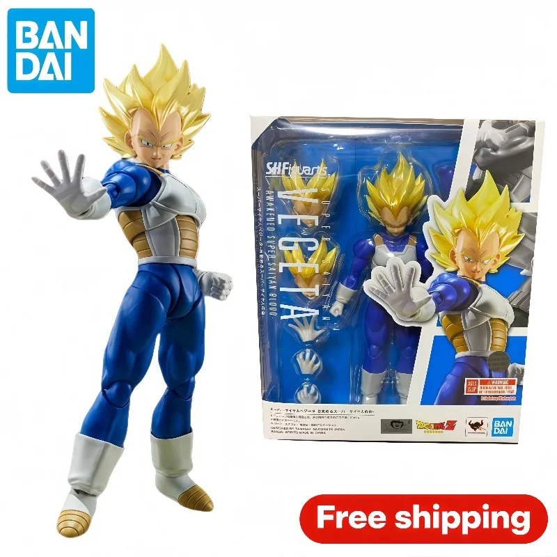 Original Bandai S.H.Figuarts Dragon Ball Z Vegeta Super Saiyan Awakened Blood Articulated Anime Action Figure With Original Box
Original Bandai S.H.Figuarts Dragon Ball Z Vegeta Super Saiyan Awakened Blood Articulated Anime Action Figure With Original Box