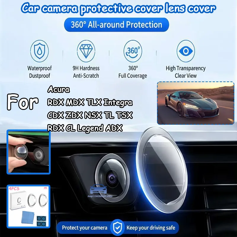 4pcs Car Camera Lens Protector Cover High Transparent Guard For Acura RDX MDX TLX Integra CDX ZDX NSX TL TSX RDX CL Legend ADX
4pcs Car Camera Lens Protector Cover High Transparent Guard For Acura RDX MDX TLX Integra CDX ZDX NSX TL TSX RDX CL Legend ADX