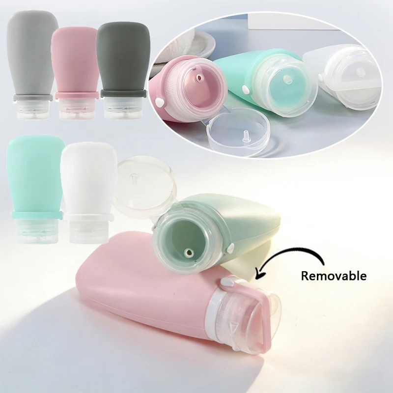 10PCS 30/60/90ml Empty Refillable Silicone Travel Soft Squeeze Tube Leakproof For Shampoo Lotion Bottle Portable Container
10PCS 30/60/90ml Empty Refillable Silicone Travel Soft Squeeze Tube Leakproof For Shampoo Lotion Bottle Portable Container