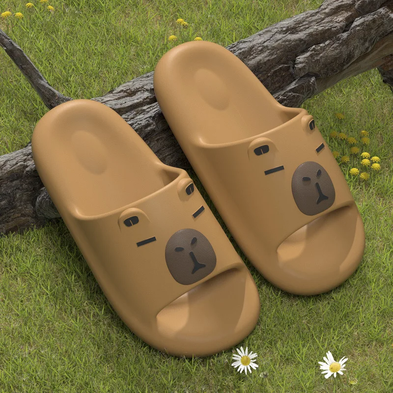 2025 New Kapibala Cute Slippers EVA Material Anti Slip Bathroom Slippers Indoor Household Animal Bear Slippers Home
2025 New Kapibala Cute Slippers EVA Material Anti Slip Bathroom Slippers Indoor Household Animal Bear Slippers Home