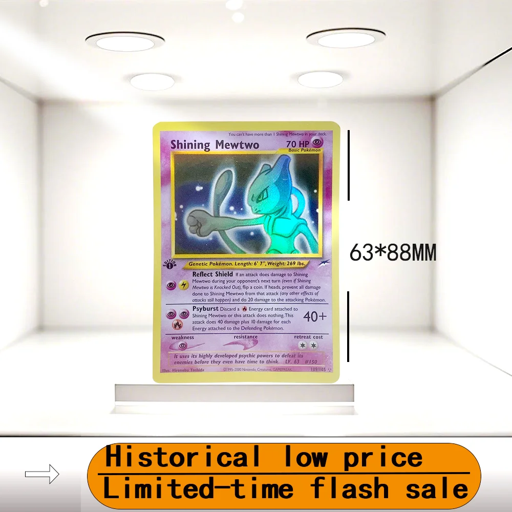 Прокси-карты PKM, высококачественные настольные игровые карты Charizard Scizor Gengar Scyther Magikarp Mewtwo
Прокси-карты PKM, высококачественные настольные игровые карты Charizard Scizor Gengar Scyther Magikarp Mewtwo