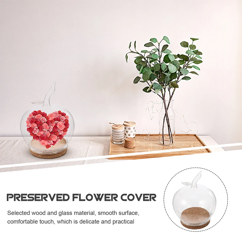 Clear Apple Shaped Glass Dome Decorative Terrarium Unique Centerpiece Mantel nament Party Wedding Vase Preserved Flower Micro
Clear Apple Shaped Glass Dome Decorative Terrarium Unique Centerpiece Mantel nament Party Wedding Vase Preserved Flower Micro
