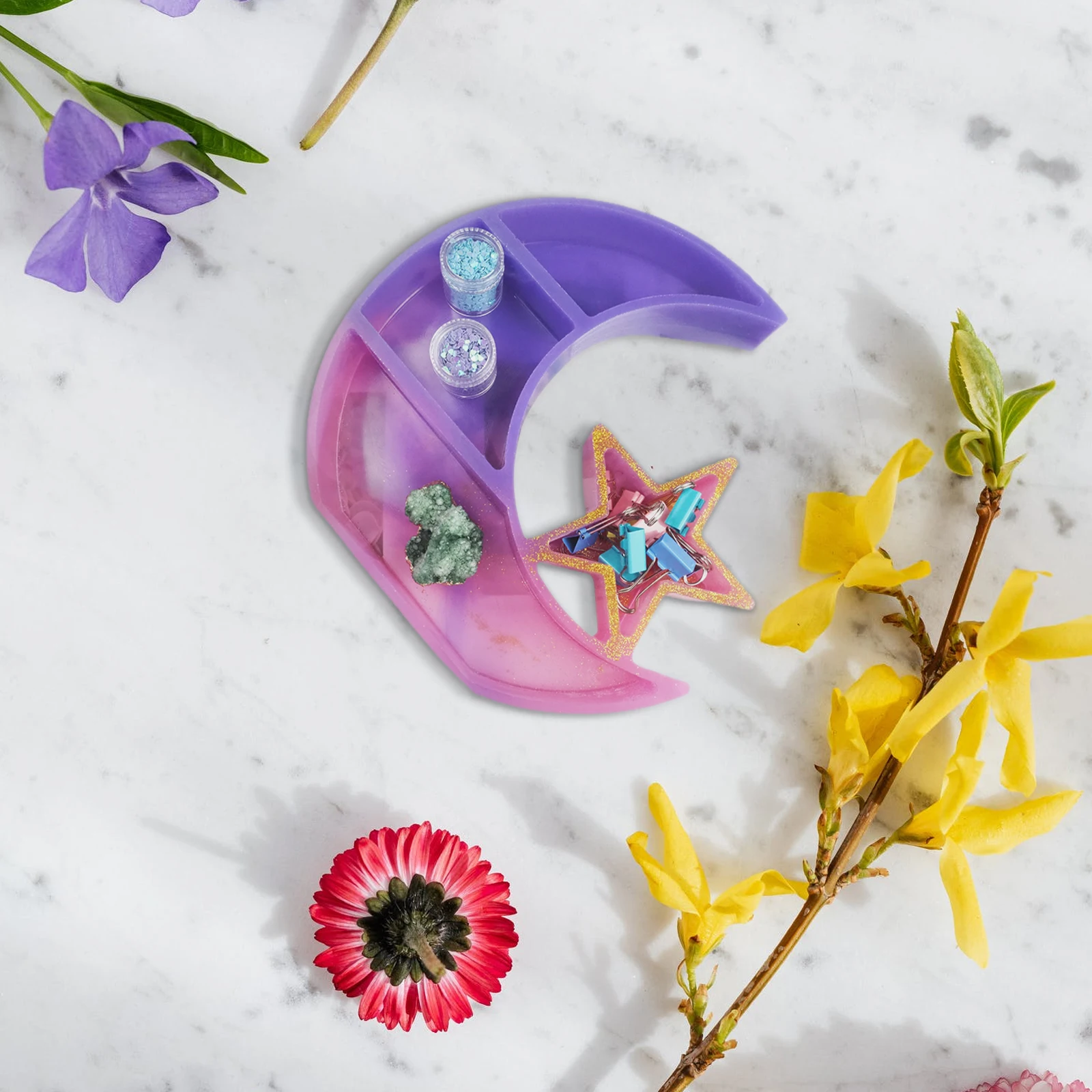Epoxy Resin Storage Tray Casting Molds Jewelry Making Silicone Moon Star Diy Craft Tool Home Decor Art Moulds Handicraft 
Epoxy Resin Storage Tray Casting Molds Jewelry Making Silicone Moon Star Diy Craft Tool Home Decor Art Moulds Handicraft