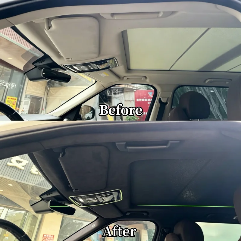 50-250x150cm Suede Roof Lining Headliner Fabric Foam Material for Car Interior Upholstery Repair Ceiling Sky Fabrics Cloth DIY
50-250x150cm Suede Roof Lining Headliner Fabric Foam Material for Car Interior Upholstery Repair Ceiling Sky Fabrics Cloth DIY