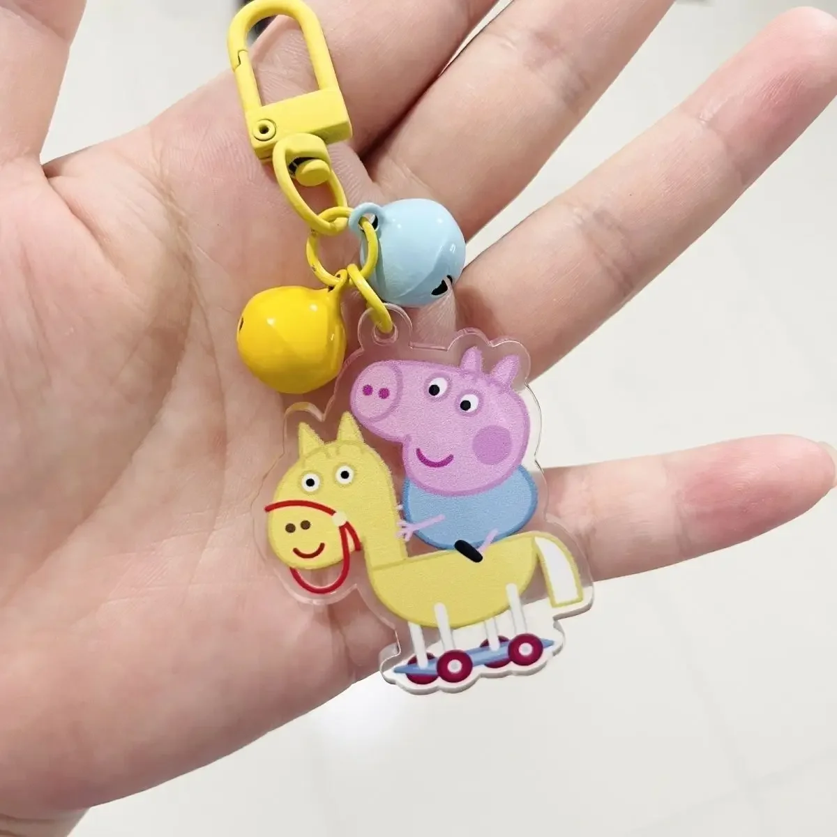 Kawaii Peppa Pig George Pig Keychain Anime Acrylic Cartoon Cute Couple Small Pendant Accessory Keychain Schoolbag Birthday Gift
Kawaii Peppa Pig George Pig Keychain Anime Acrylic Cartoon Cute Couple Small Pendant Accessory Keychain Schoolbag Birthday Gift