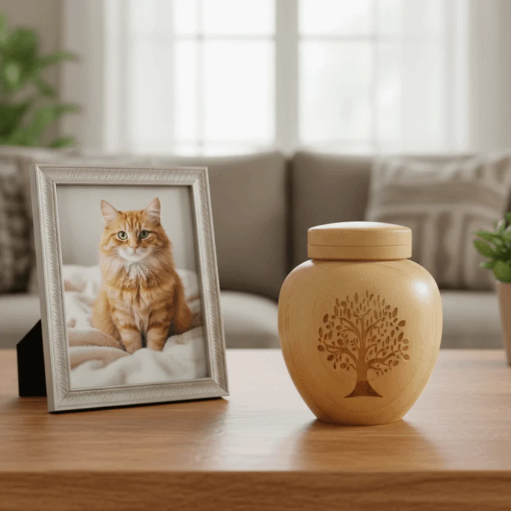 Cat Ashes Holder Bamboo Pet Ashes Box Tree Patterns Seal Mini Pet Urn Anti Fall Durable Cat Cremation Urn Pet Supplies
Cat Ashes Holder Bamboo Pet Ashes Box Tree Patterns Seal Mini Pet Urn Anti Fall Durable Cat Cremation Urn Pet Supplies
