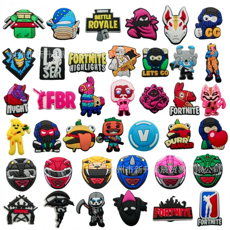 39pcs/set Fortnite Shoe Charms Shoe Flower Cartoon Funny Shoe Croc Clog Fit Decorations Buckle Unisex Gifts
39pcs/set Fortnite Shoe Charms Shoe Flower Cartoon Funny Shoe Croc Clog Fit Decorations Buckle Unisex Gifts