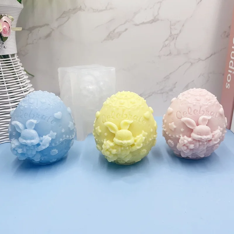 Easter Rabbit Egg Silicone Mold Aromatherapy Candle Mold Handmade Soap Mold Ice Carving Mold Cake Mold Plaster Decoration
Easter Rabbit Egg Silicone Mold Aromatherapy Candle Mold Handmade Soap Mold Ice Carving Mold Cake Mold Plaster Decoration