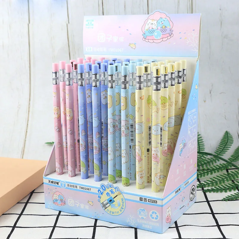 40 pcs/lot 2.0mm Sumikko Gurashi Mechanical Pencil Cute Automatic Pen stationery gift School Office writing Supplies
40 pcs/lot 2.0mm Sumikko Gurashi Mechanical Pencil Cute Automatic Pen stationery gift School Office writing Supplies