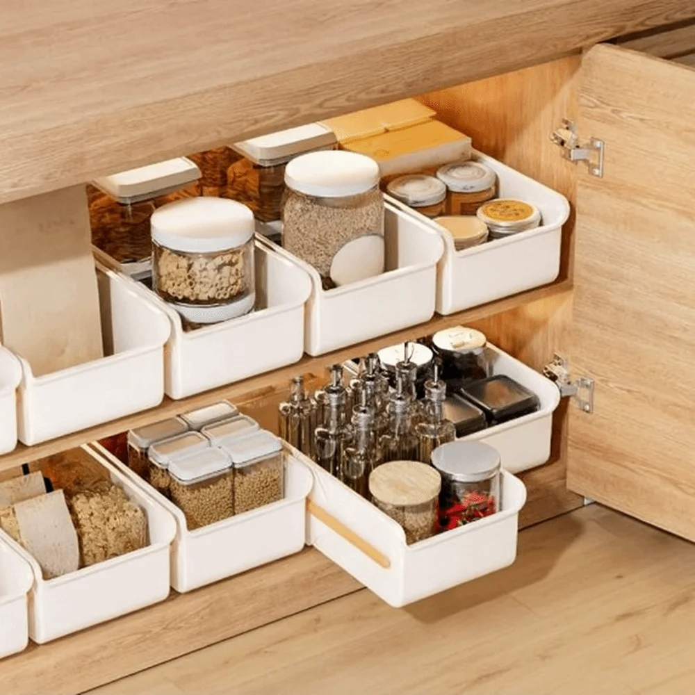 Plastic Retractable Drawer Organizer Right Angle Large Capacity Extendable Storage Box Space Saving Length Adjustable
Plastic Retractable Drawer Organizer Right Angle Large Capacity Extendable Storage Box Space Saving Length Adjustable