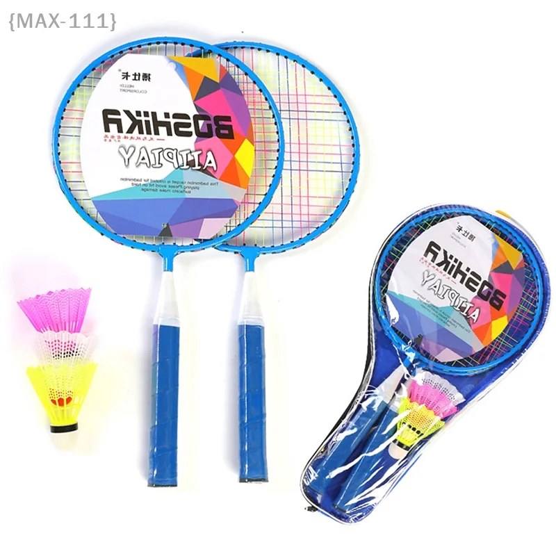 Детский набор ракеток для бадминтона (мячи + сумка), легкая безопасная игрушка для улицы, идеально подходит для детей, развлечений и практики на свежем воздухе 
Детский набор ракеток для бадминтона (мячи + сумка), легкая безопасная игрушка для улицы, идеально подходит для детей, развлечений и практики на свежем воздухе