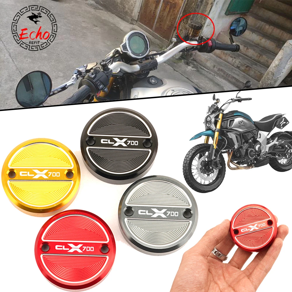 2024 для CFMOTO CLX 700 700CL-X 700CLX clx700 CL-X аксессуары для мотоциклов, передняя тормозная муфта, задняя крышка резервуара тормозной жидкости
2024 для CFMOTO CLX 700 700CL-X 700CLX clx700 CL-X аксессуары для мотоциклов, передняя тормозная муфта, задняя крышка резервуара тормозной жидкости