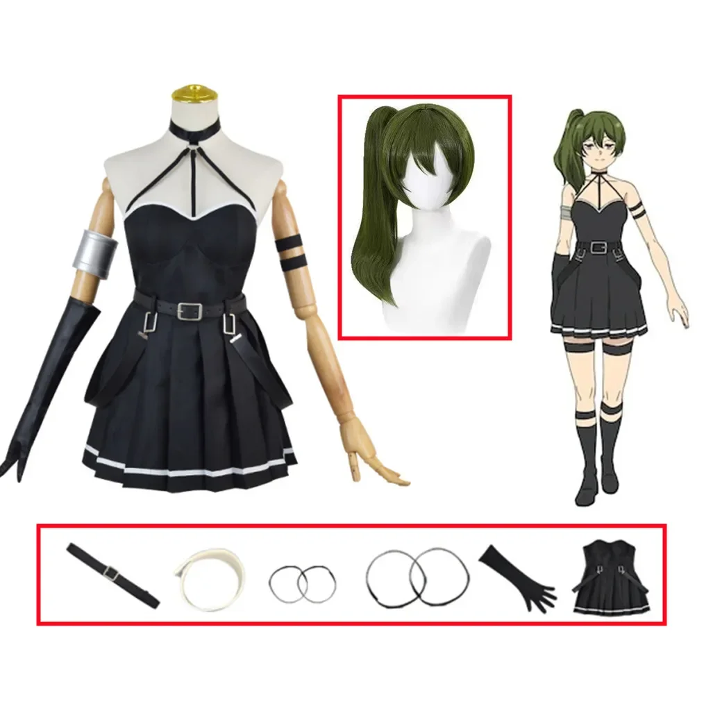 Ubel Wig Anime Frieren: Beyond Journey's End Cosplay Wig Ubel Cosplay Women Cute 45cm Long Dark Green Hair Free Wig Cap
Ubel Wig Anime Frieren: Beyond Journey's End Cosplay Wig Ubel Cosplay Women Cute 45cm Long Dark Green Hair Free Wig Cap