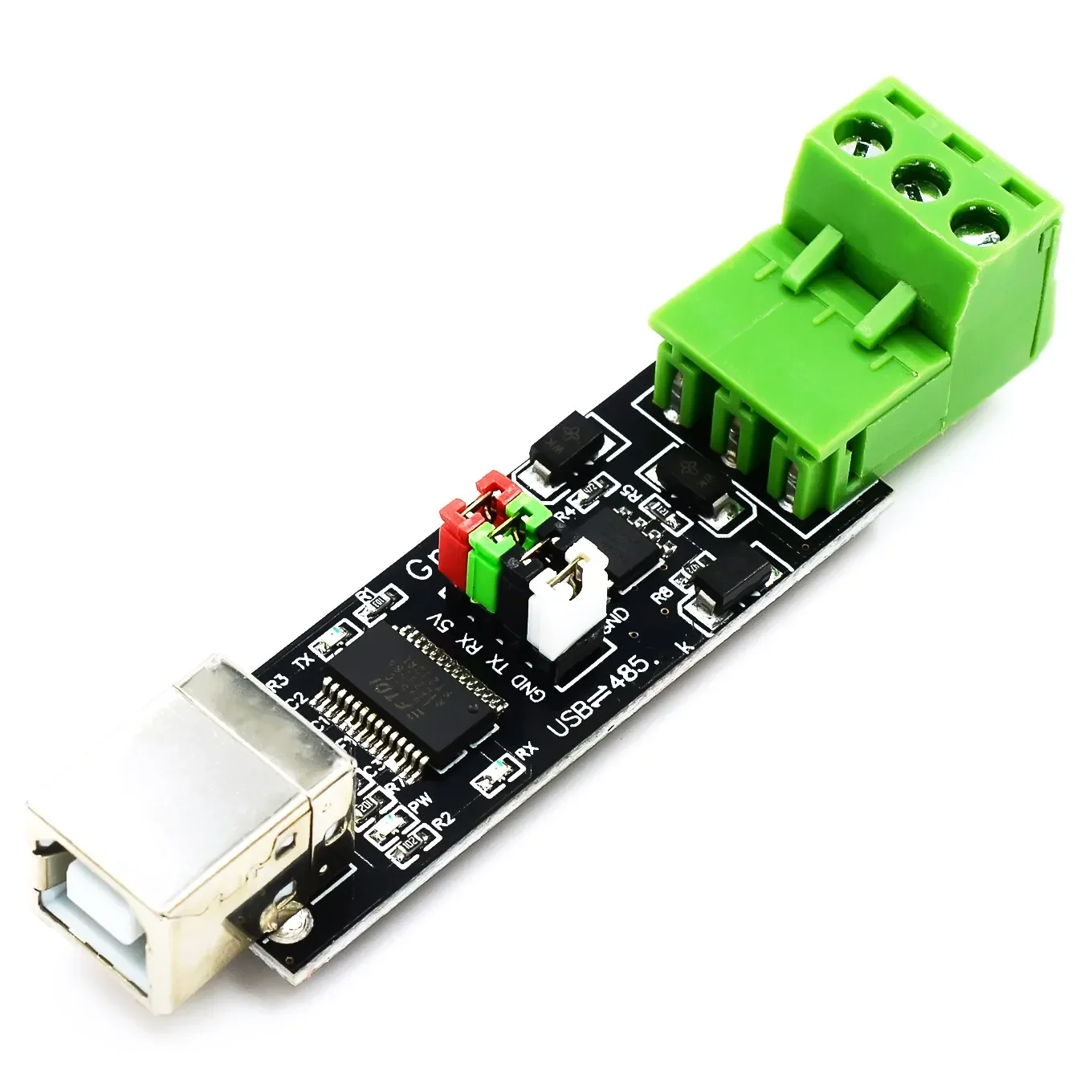 USB 2.0 to TTL RS485 Serial Converter Adapter FT232RL SN75176 double function double protection
USB 2.0 to TTL RS485 Serial Converter Adapter FT232RL SN75176 double function double protection