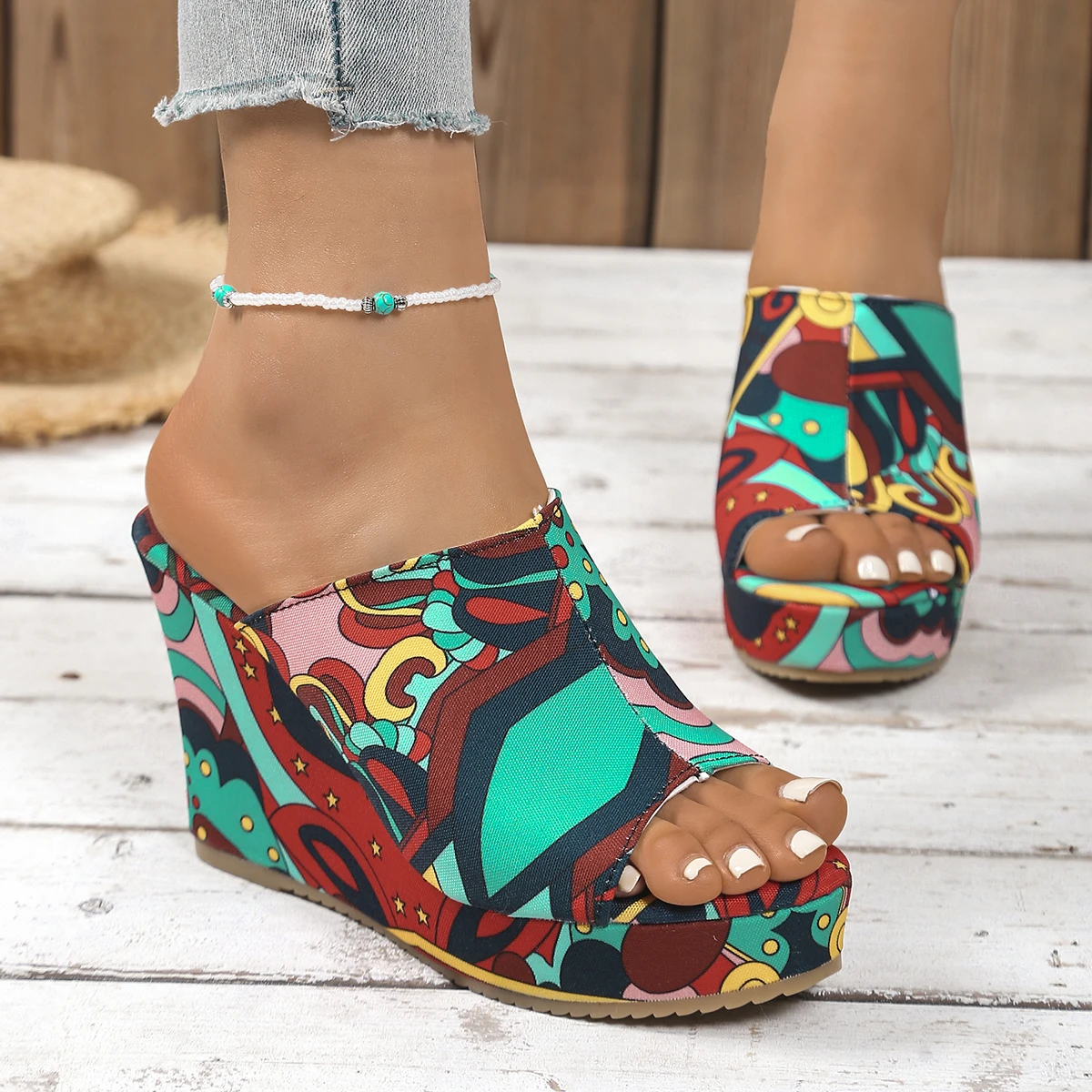 Women Sandals Summer Anti-slip Platform Sandals Comfort Wedge Beach Sandals Slip on Designer Shoes for Women Zapatos De Mujer
Women Sandals Summer Anti-slip Platform Sandals Comfort Wedge Beach Sandals Slip on Designer Shoes for Women Zapatos De Mujer