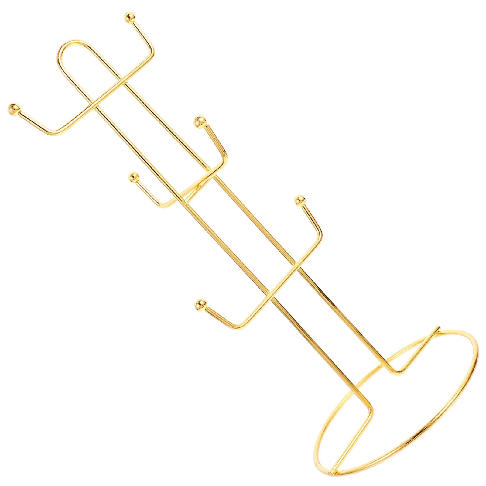 6-Hook Metal Mug Holder Tree Strong Coffee Cup Organizer Rack for Kitchen Countertop Display Space Saving Coffee Bar Accessory
6-Hook Metal Mug Holder Tree Strong Coffee Cup Organizer Rack for Kitchen Countertop Display Space Saving Coffee Bar Accessory