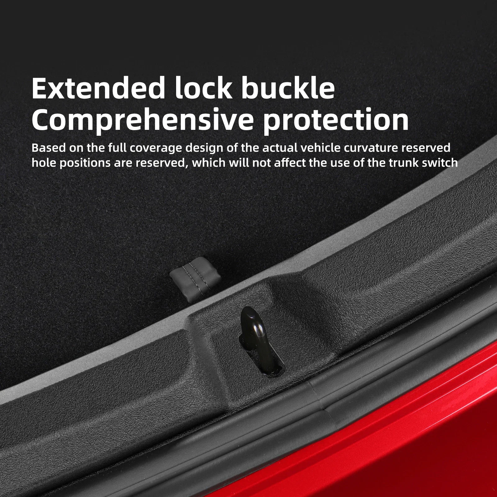 SMABEE for Tesla New Model 3 Highland 2024 Trunk Threshold Strip TPE Back Sill Anti Scratch Protection Lid
SMABEE for Tesla New Model 3 Highland 2024 Trunk Threshold Strip TPE Back Sill Anti Scratch Protection Lid